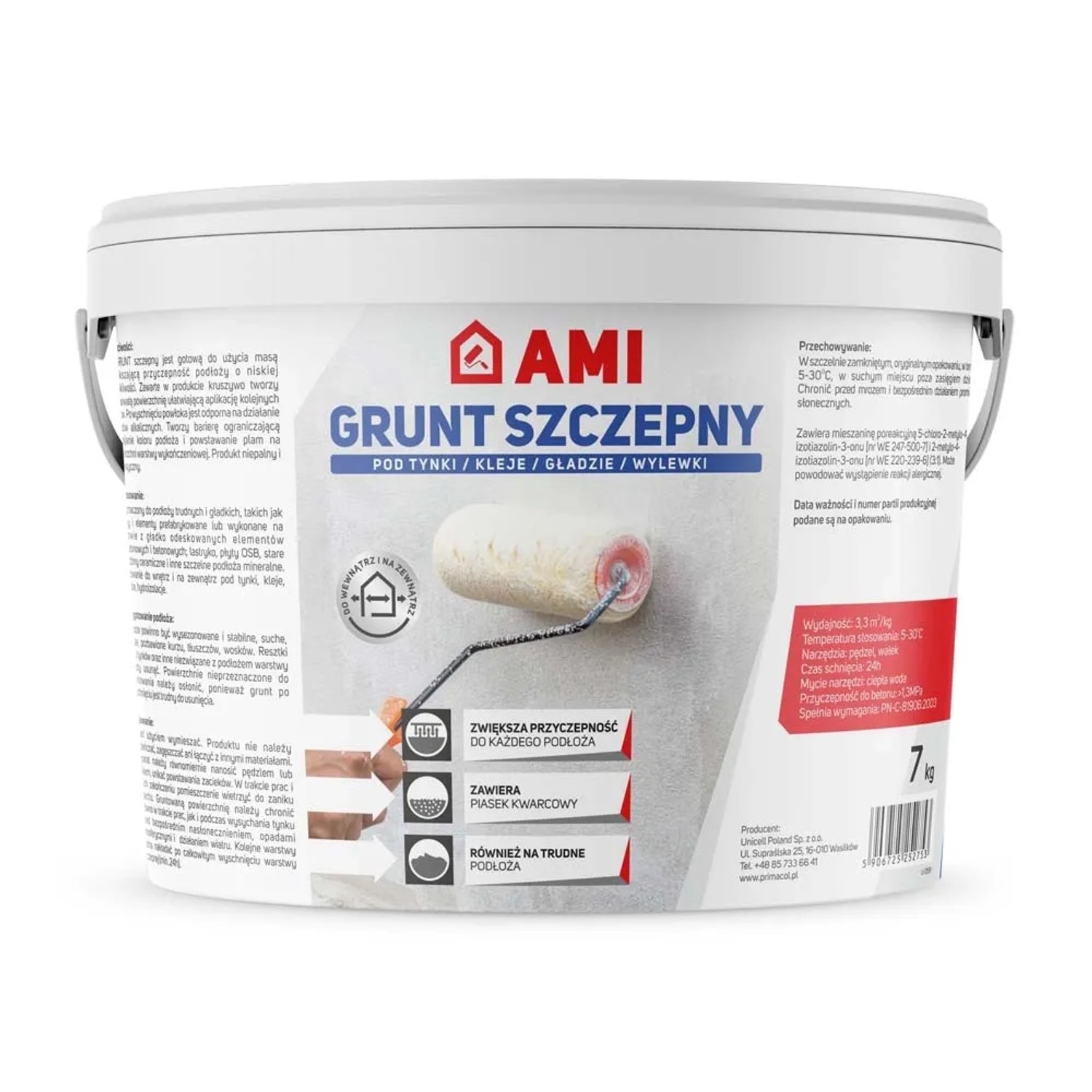 Unicell Ami Grunt szczepny 7 kg