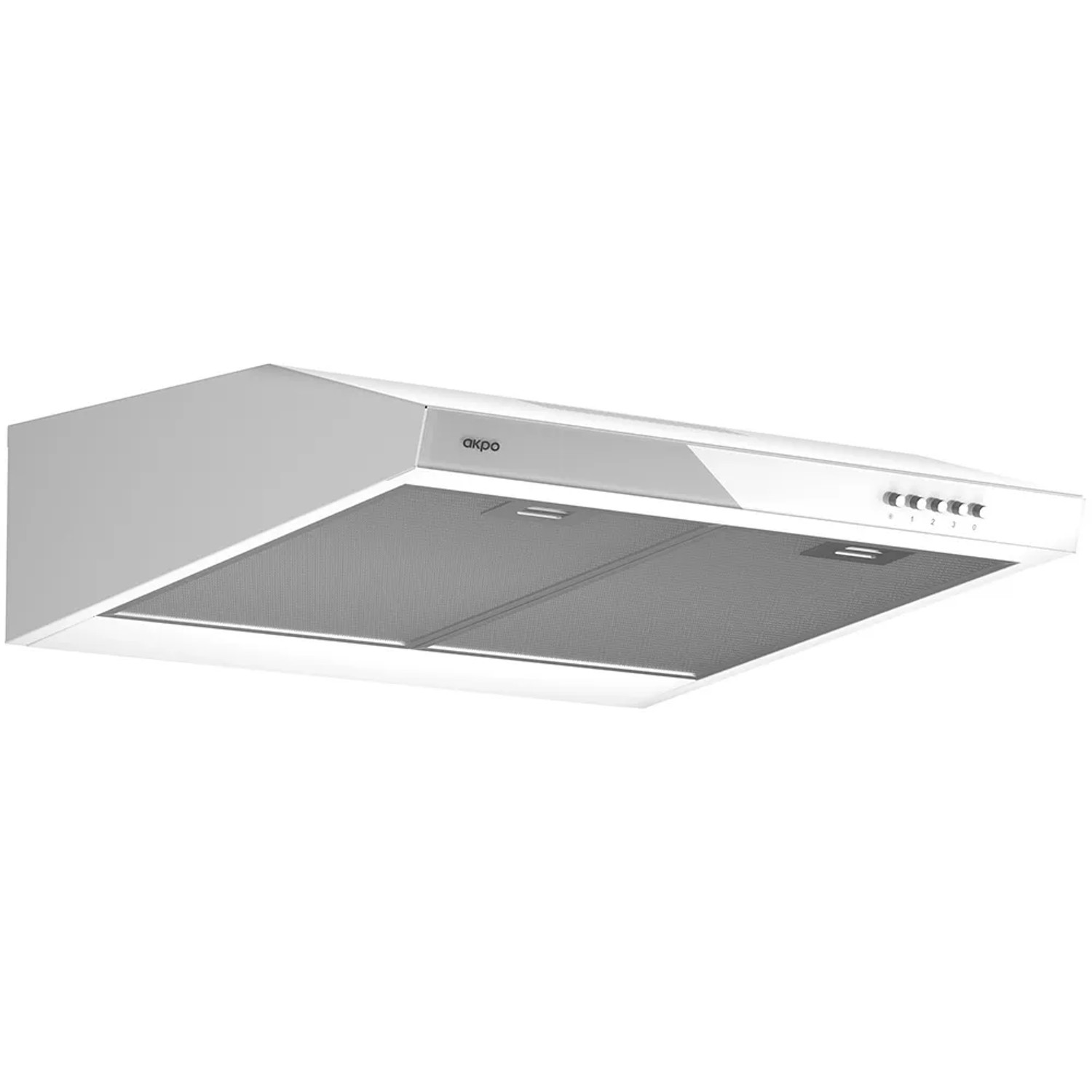 Akpo Okap podszafkowy K-Glass biały 60 cm