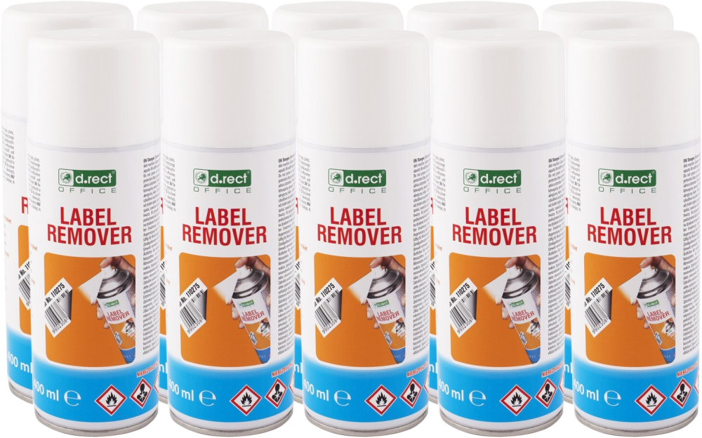 10x Płyn do usuwania naklejek D.Rect, 400ml