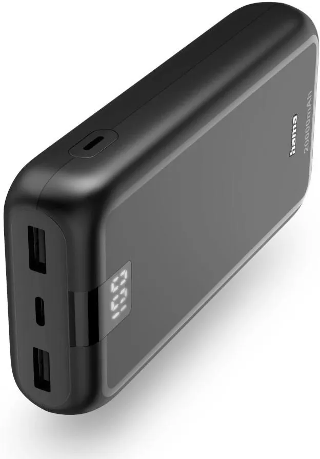 Powerbank Hama Performance 20 Power Pack, 20000mAh, antracytowy