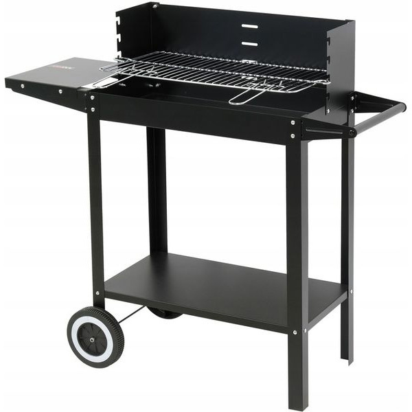 Grill węglowy z półką ruszt 48x26,5cm LUND