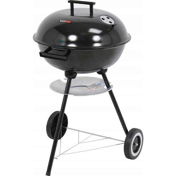 Grill węglowy okrągły z pokrywą 41cm LUND