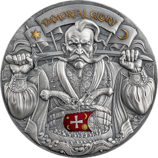 Srebrna moneta Nieśmiertelna chwała 2 uncje 2025 - wysyłka 24 h! - Mennica Skarbowa