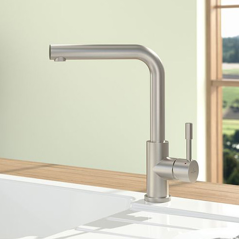 Villeroy & Boch Modern Steel bateria kuchenna stojąca stal 966801LC