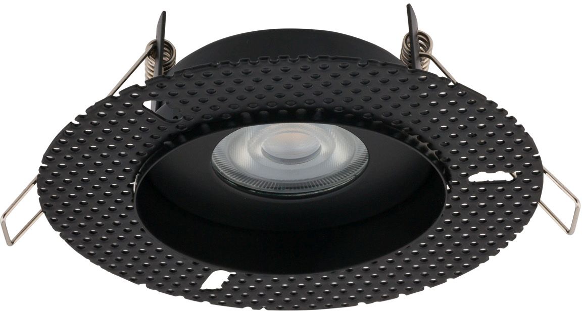 Nowodvorski Lighting Echo lampa do zabudowy 1x15 W czarna 8372