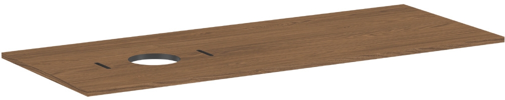 Hansgrohe Xilesa E blat naszafkowy 137,5x55 cm dąb 54278550