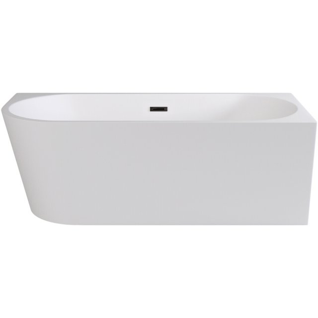 BESCO Wanna wolnostojąca ZOYA przyścienna prawa 170x80 maskownica syf