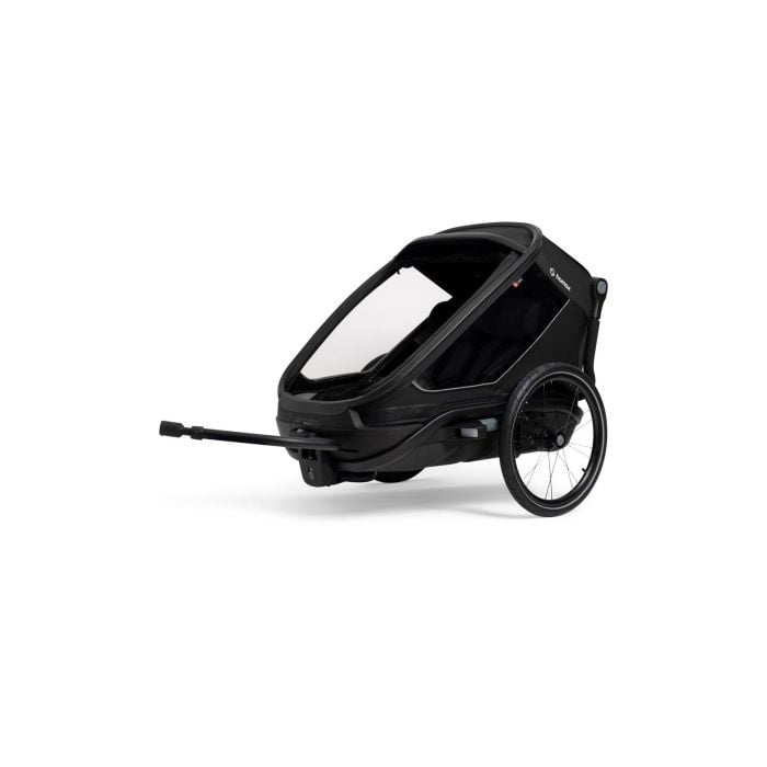 Hamax Outback Next 2 - podwójna przyczepka rowerowa-Black