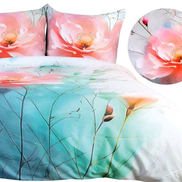 Pościel satynowa Darymex kolekcja Satynlove PREMIUM 220x200 wz. 12424