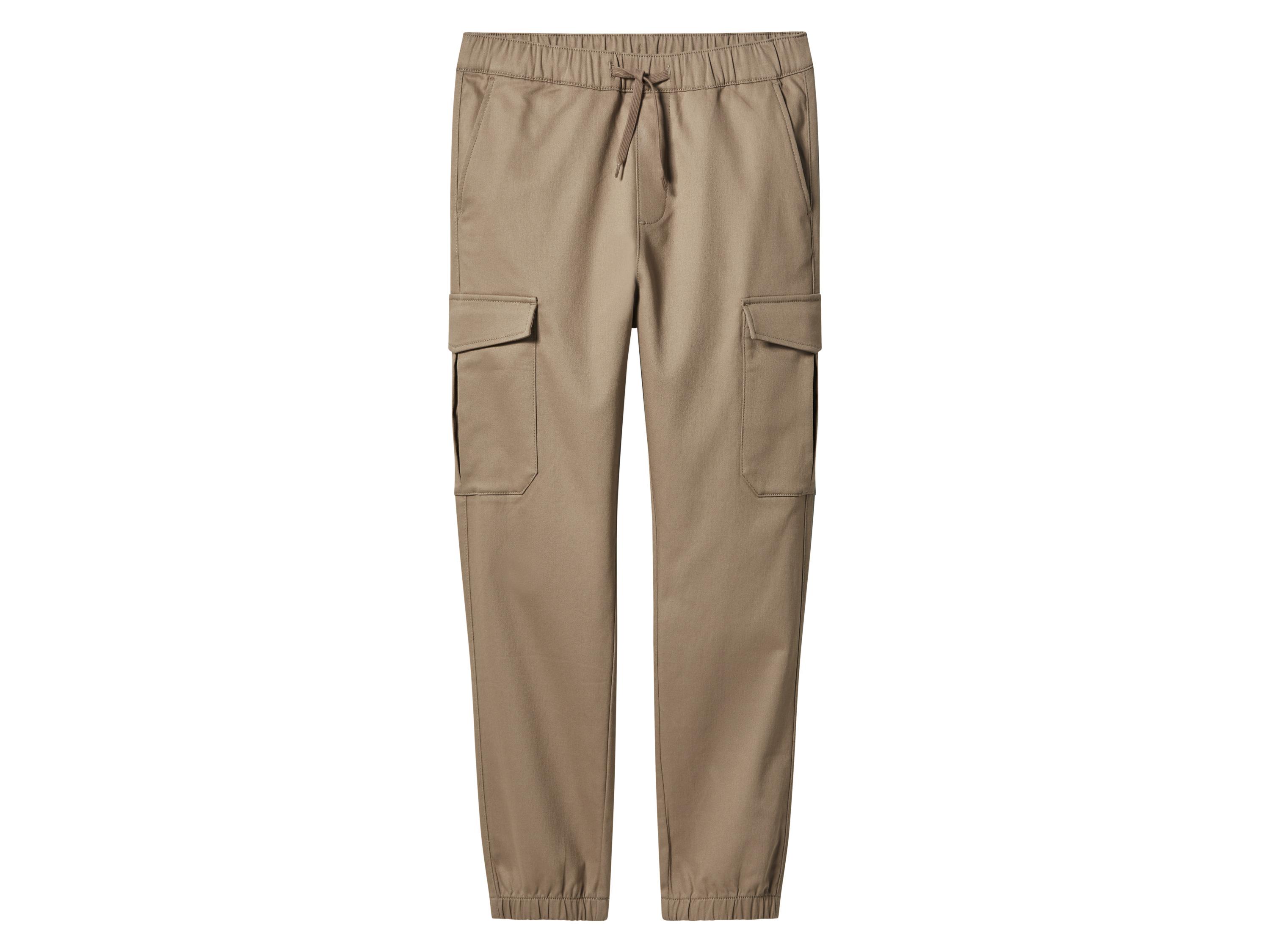 esmara Men Spodnie cargo męskie Beżowy, XL 56/58
