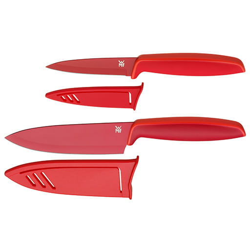 Zestaw 2 noży Touch 20,5+24cm czerwone