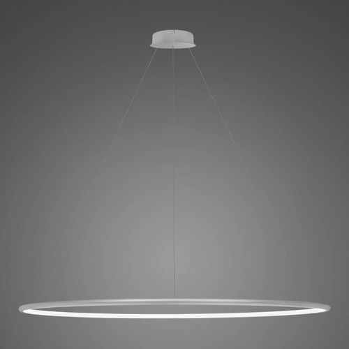 Darmowa Dostawa - Lampa wisząca 1x80 W srebrna Altavola Design Led Shape LA073P150in3ksilverDali