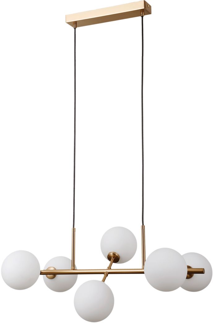 Darmowa Dostawa - Lampa wisząca 6x5 W mosiądz Italux Mirellio PND664636HB