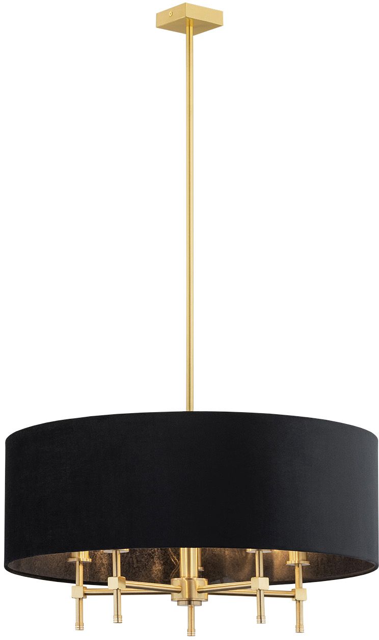 Darmowa Dostawa - Lampa podsufitowa 5x7 W czarny Argon Abbano 2133