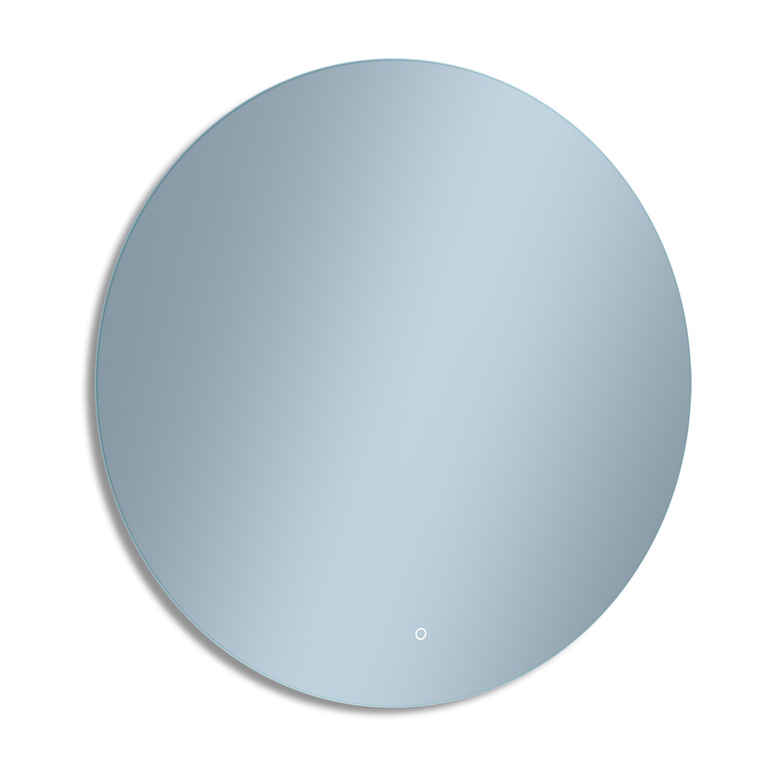 Darmowa Dostawa - Lustro 80x80 cm okrągłe z oświetleniem srebrny Venti Koło Led 5907459662283