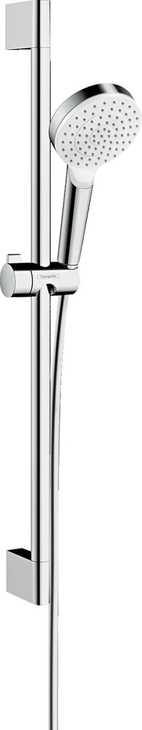 Hansgrohe Crometta EcoSmart zestaw prysznicowy ścienny biały/chrom 26535400