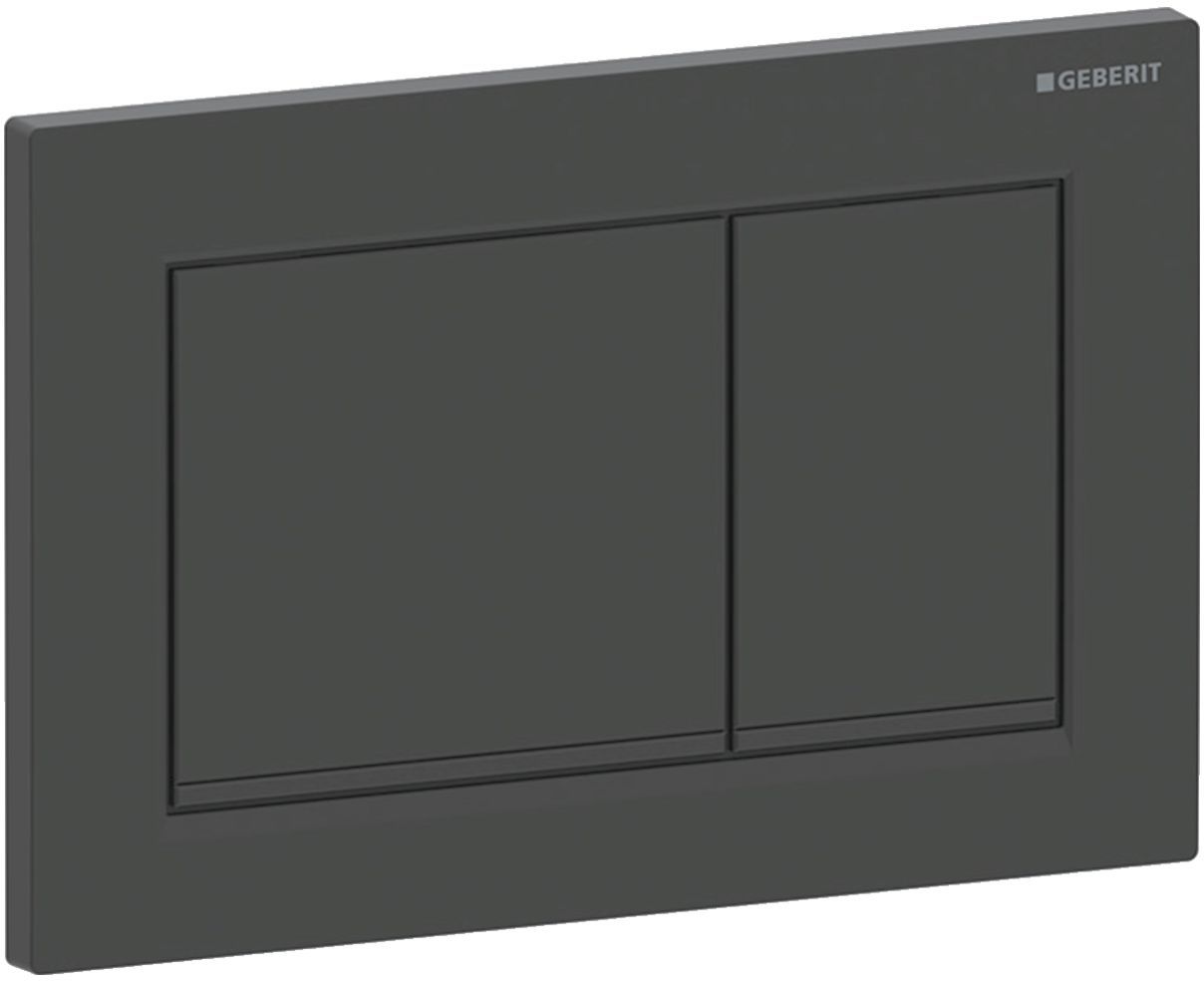 Geberit Omega20 przycisk spłukujący do WC czarny mat 115.080.16.1 - Wysyłka w 24h