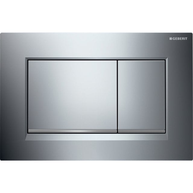 GEBERIT Przycisk do spłuczek Sigma30 246x164x12 mm chrom błyszczący/m