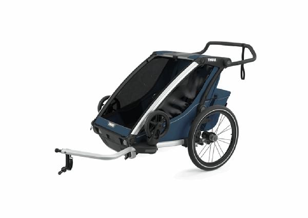 Thule Chariot Cross 2 - Przyczepka rowerowa dla dzieci-Majolica Blue