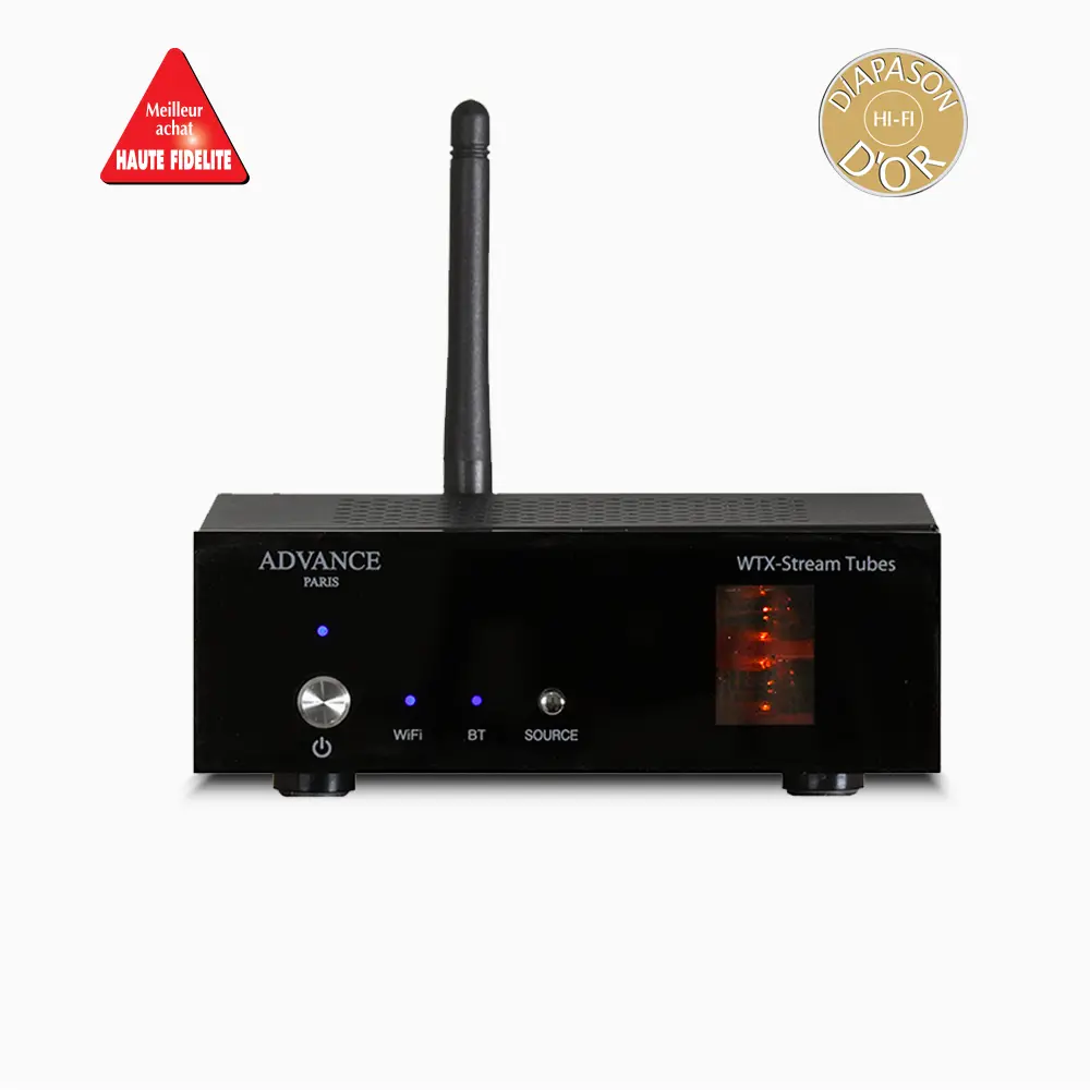 Advance paris wtx-streamtubes – lampowy odtwarzacz sieciowy hi-fi