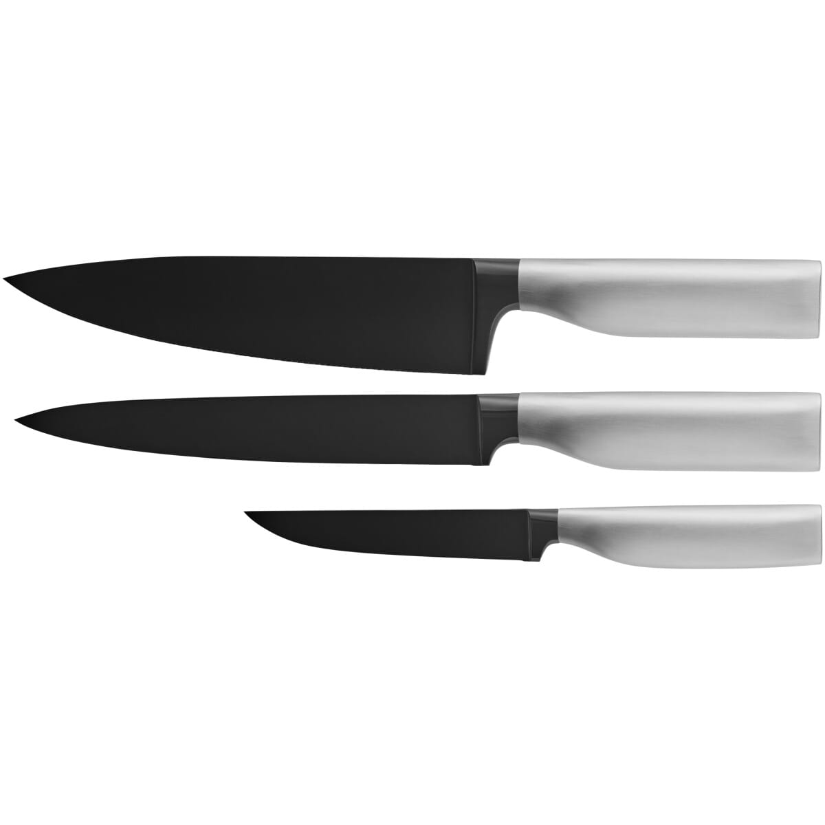 Zestaw 3 noży Ultimate Black Diamond Cut