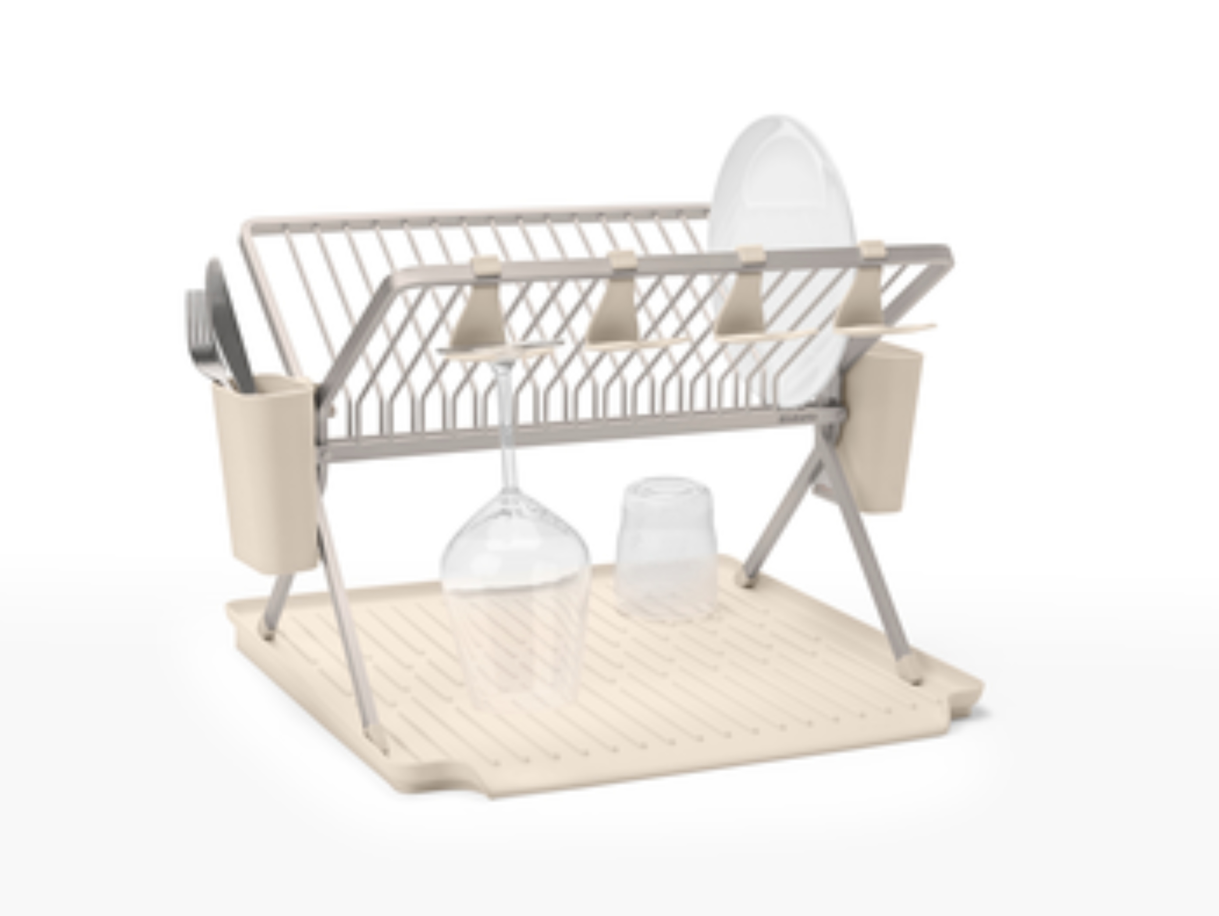Darmowa Dostawa - Suszarka do naczyń 51x42x33 cm beżowy Brabantia Sink Side 252105