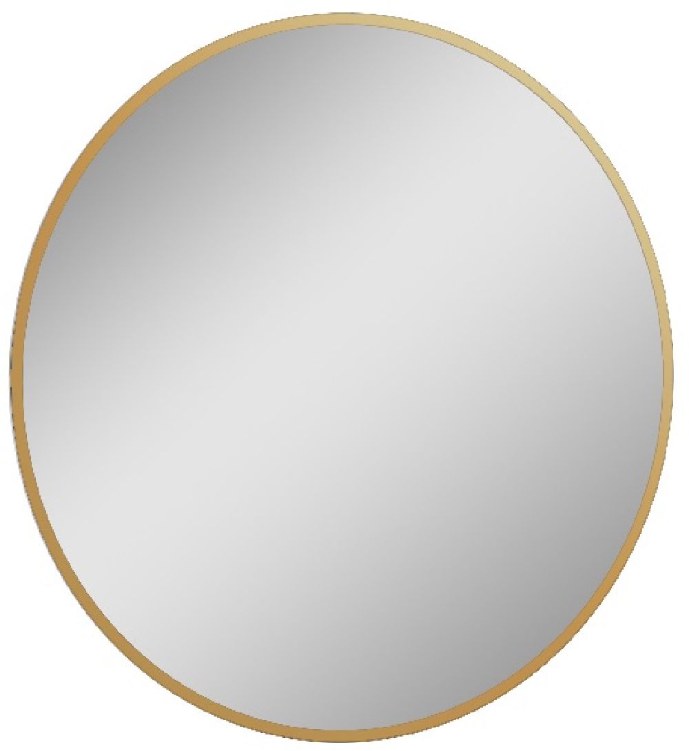 Darmowa Dostawa - Lustro 60x60 cm okrągłe z oświetleniem złoty Elita Sharon Round RE060602015570