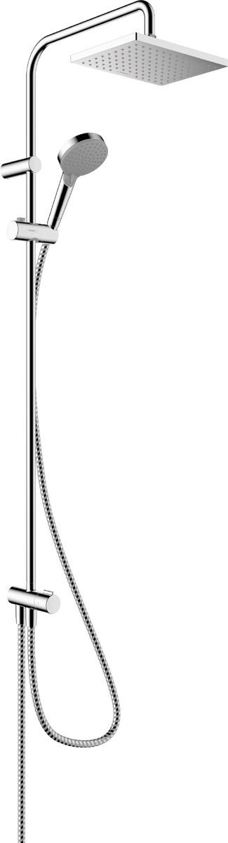Darmowa Dostawa - Zestaw prysznicowy ścienny chrom Hansgrohe Vernis Shape 26289000