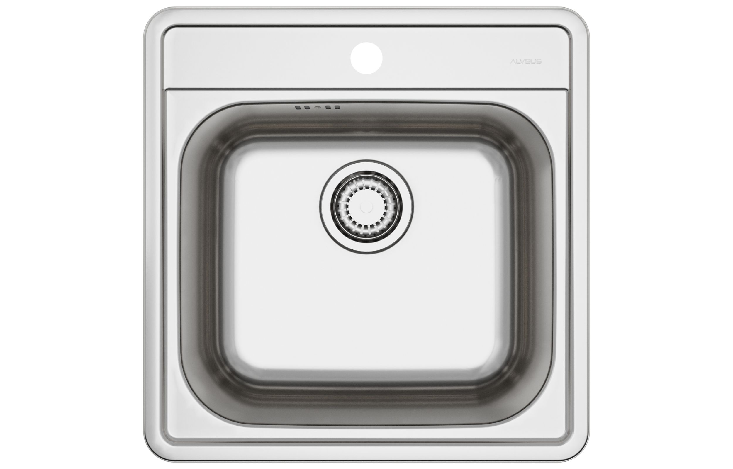 Darmowa Dostawa - Zlewozmywak stalowy 50x49 cm stal Alveus More 1151258