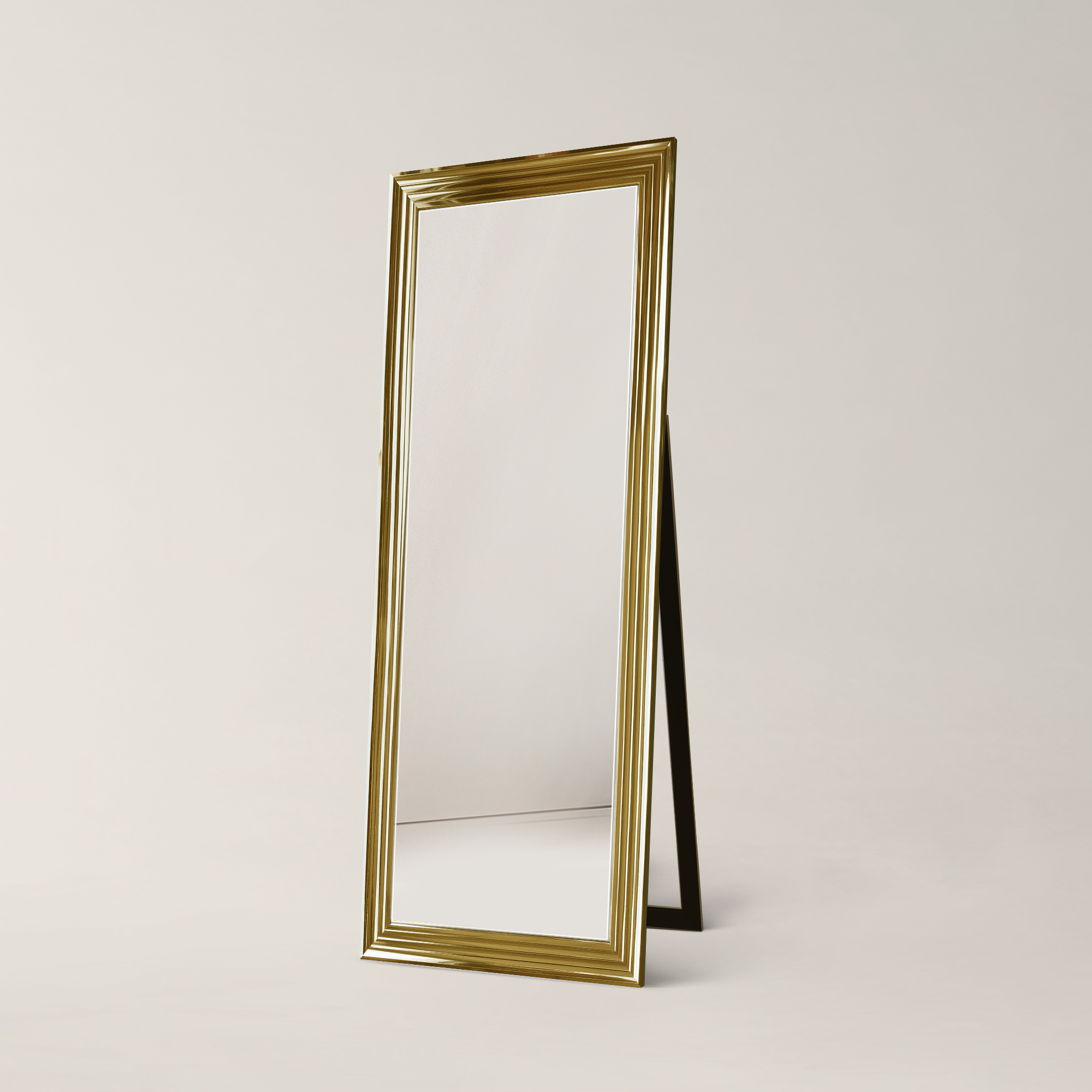 Darmowa Dostawa - Lustro 64.6x174.6 cm prostokątne złote Ars Longa Malaga LSMALAGA50160Z
