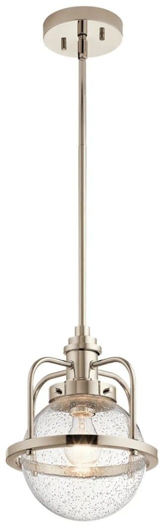 Darmowa Dostawa - Lampa wisząca 1x60 W przezroczysta-nikiel Quintiesse Triocent QNTRIOCENTPPN