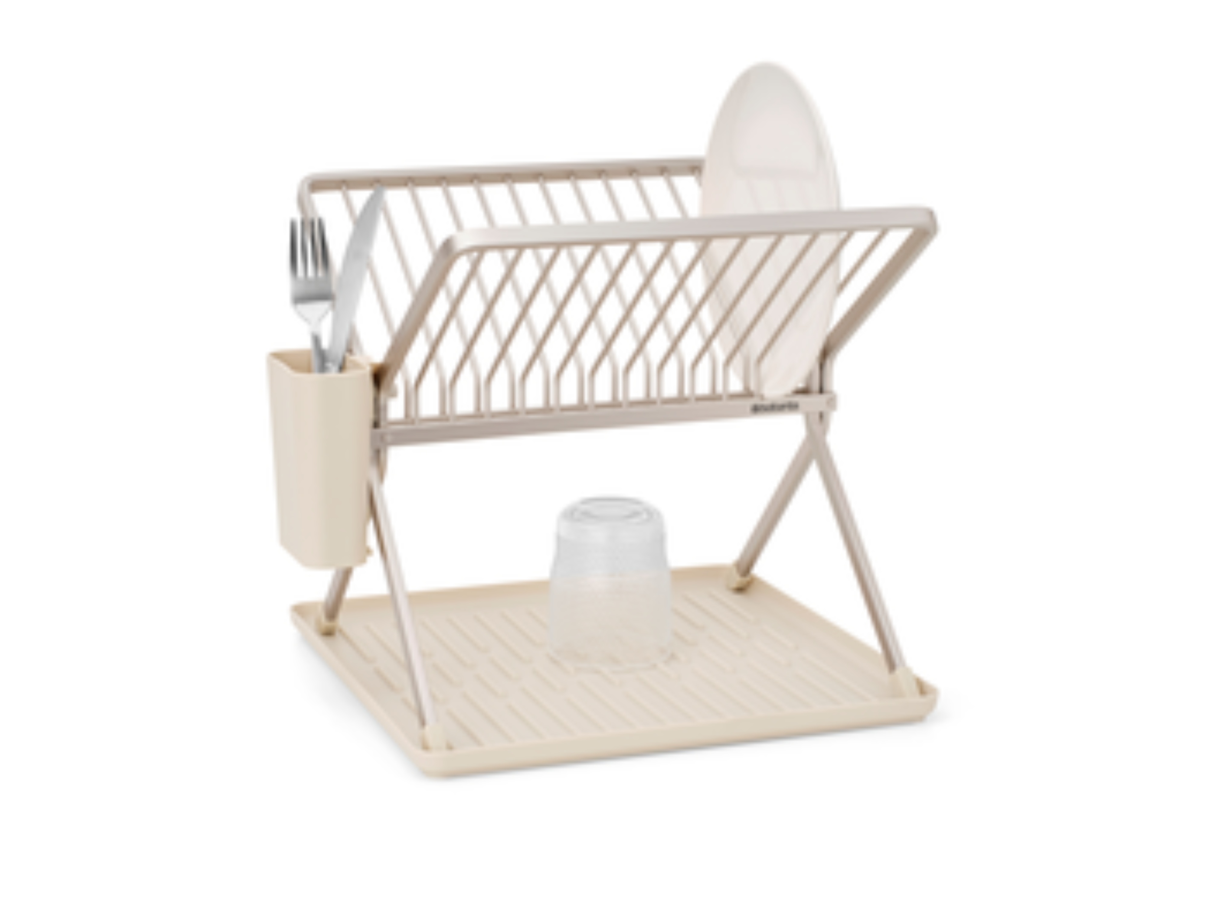 Darmowa Dostawa - Suszarka do naczyń 37x33x31.5 cm beżowy Brabantia Sink Side 252082