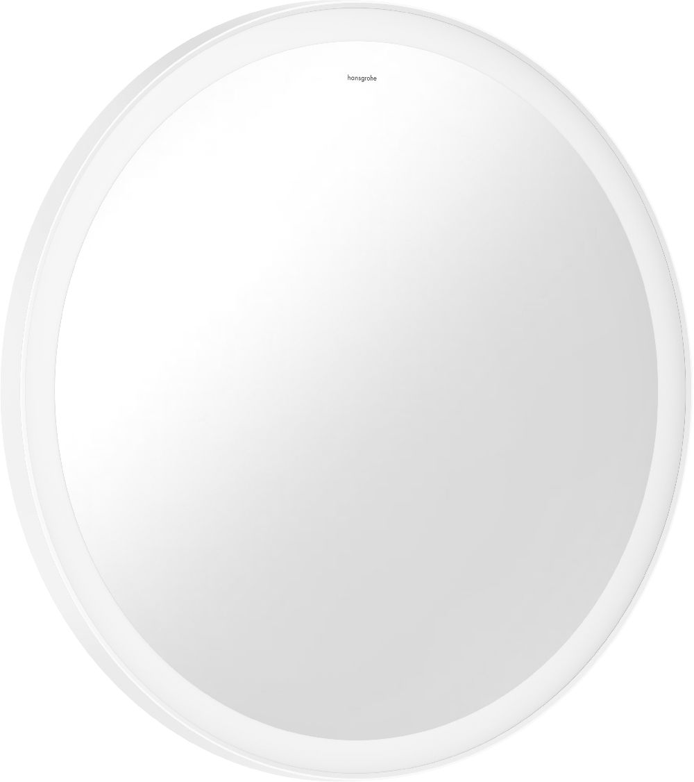 Darmowa Dostawa - Lustro 70x70 cm okrągłe z oświetleniem biały Hansgrohe Xarita Lite S 54966700