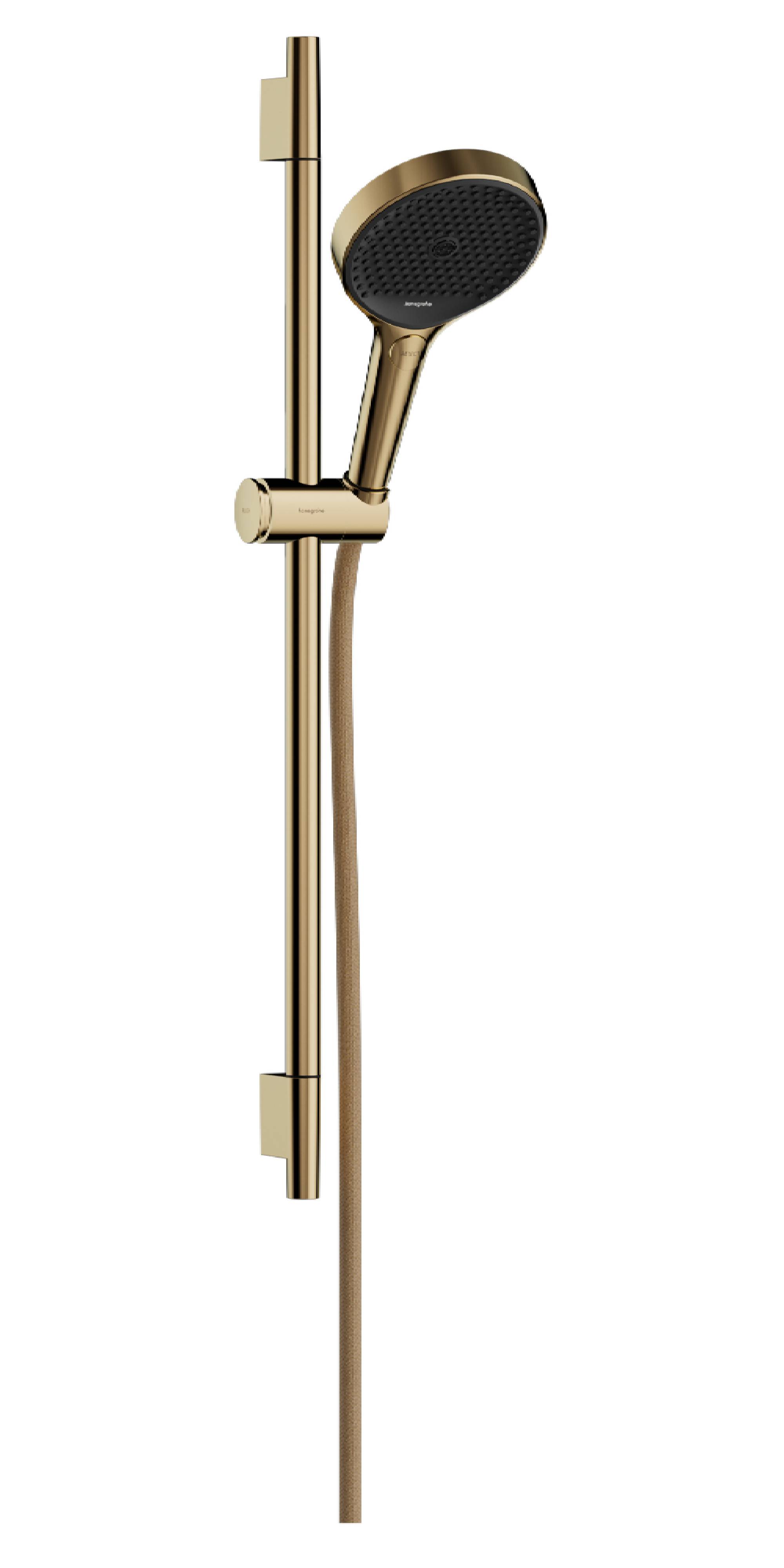 Darmowa Dostawa - Zestaw prysznicowy ścienny złoty Hansgrohe Rainfinity 28745990