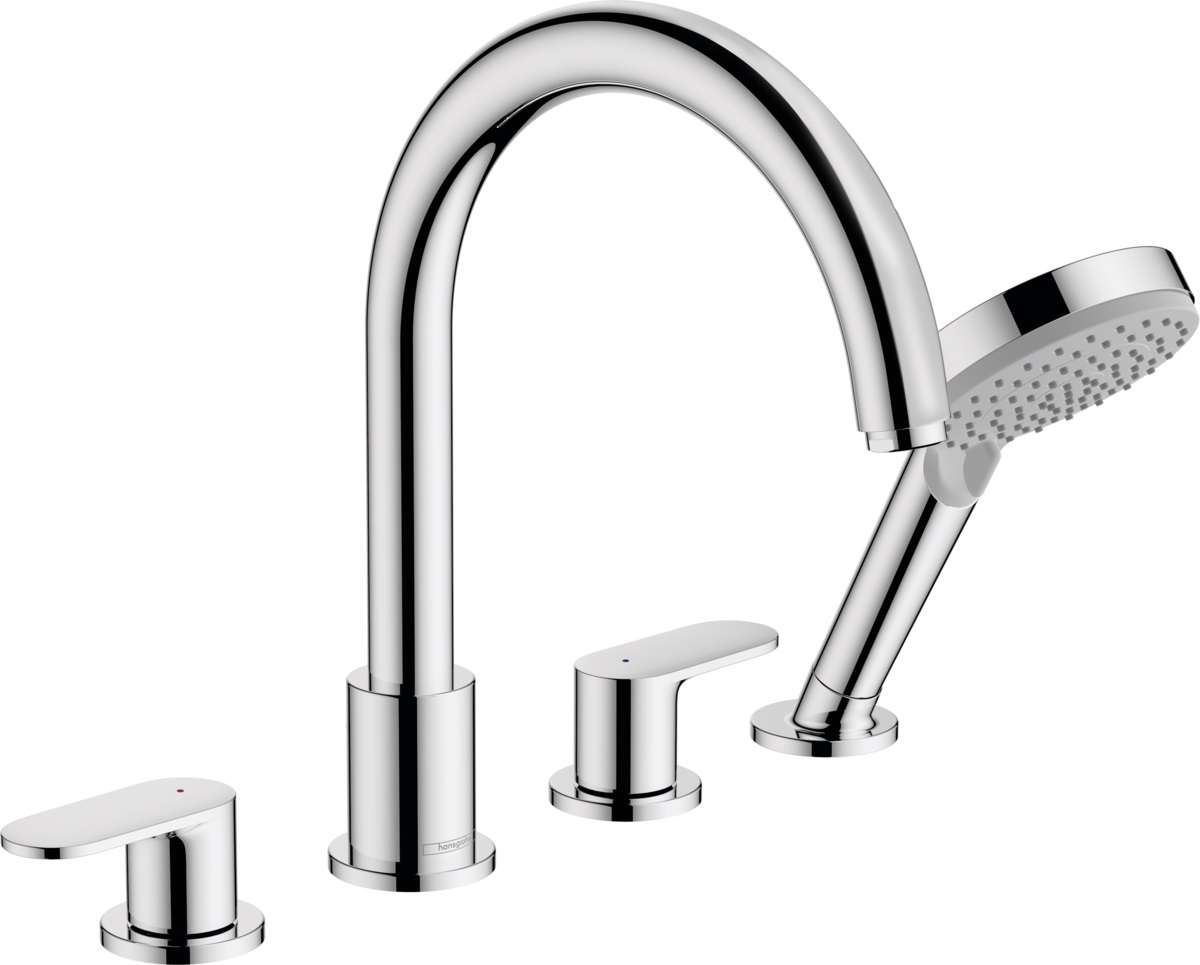 Darmowa Dostawa - Bateria wannowo-prysznicowa nawannowa chrom Hansgrohe Vernis Blend 71456000