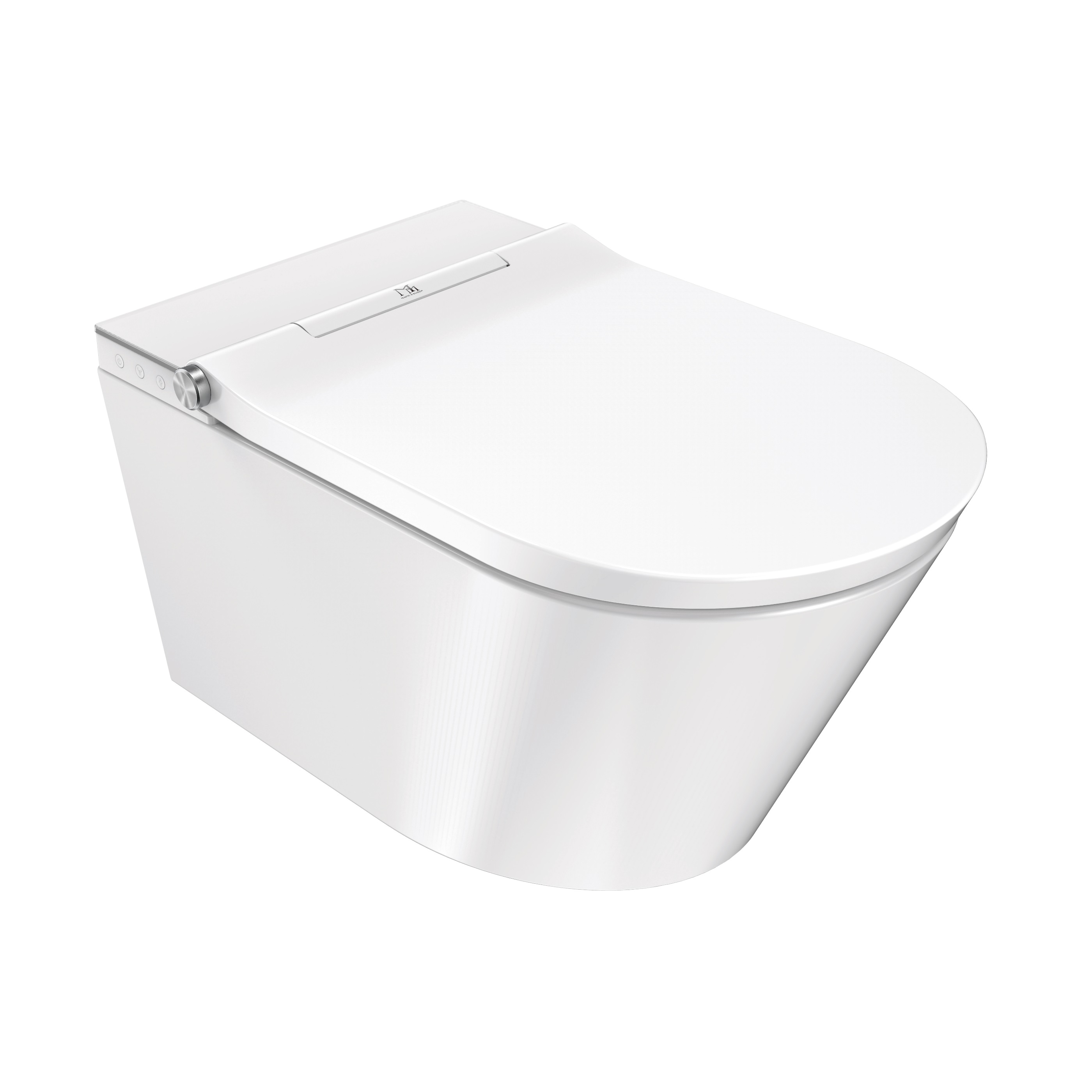 Darmowa Dostawa - Toaleta myjąca wisząca bez kołnierza ze spłukiwaniem wirowym biała Major&Maker Deluxe A 4020FW