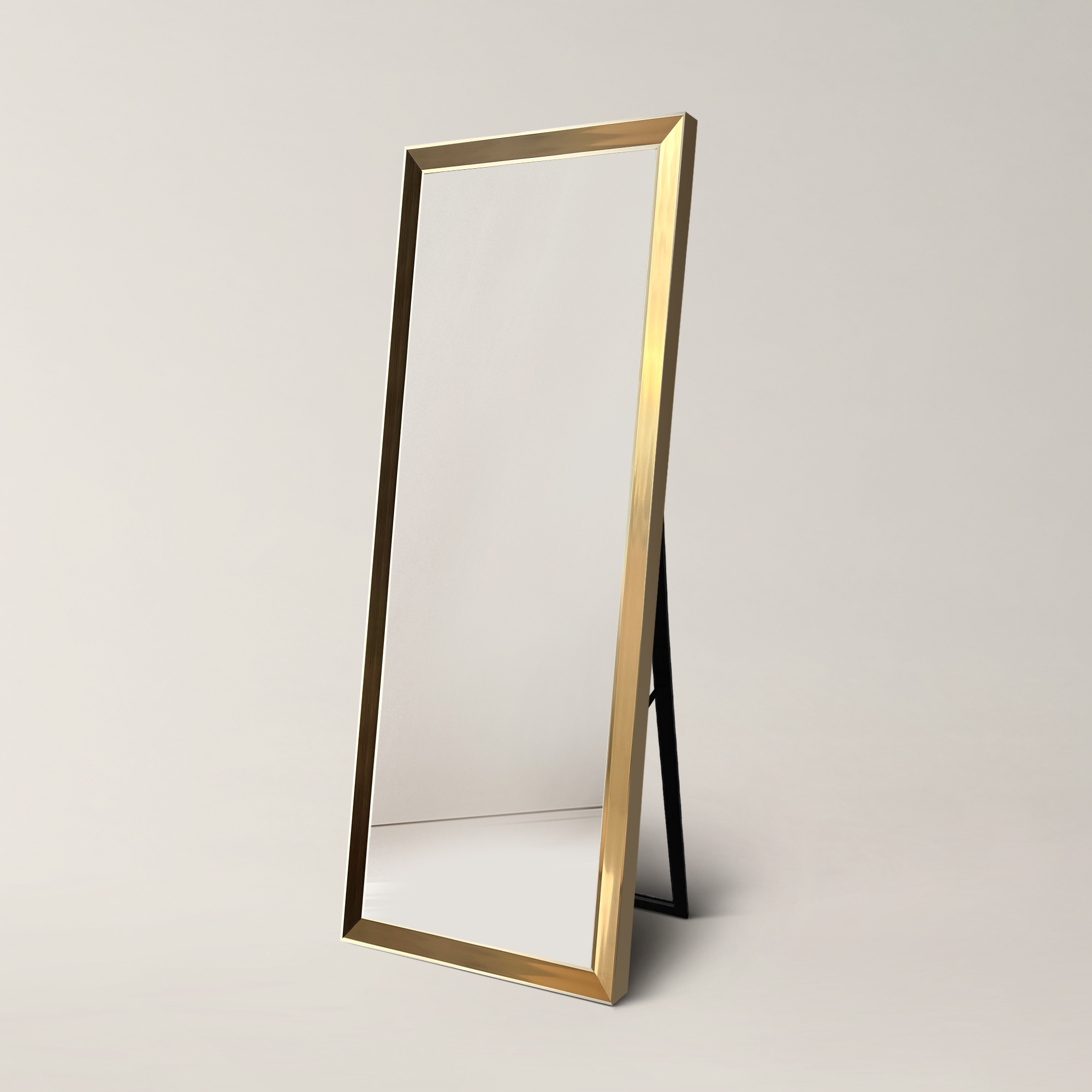 Darmowa Dostawa - Lustro 58.8x168.8 cm prostokątne złote Ars Longa Alpi LSALPI50160Z