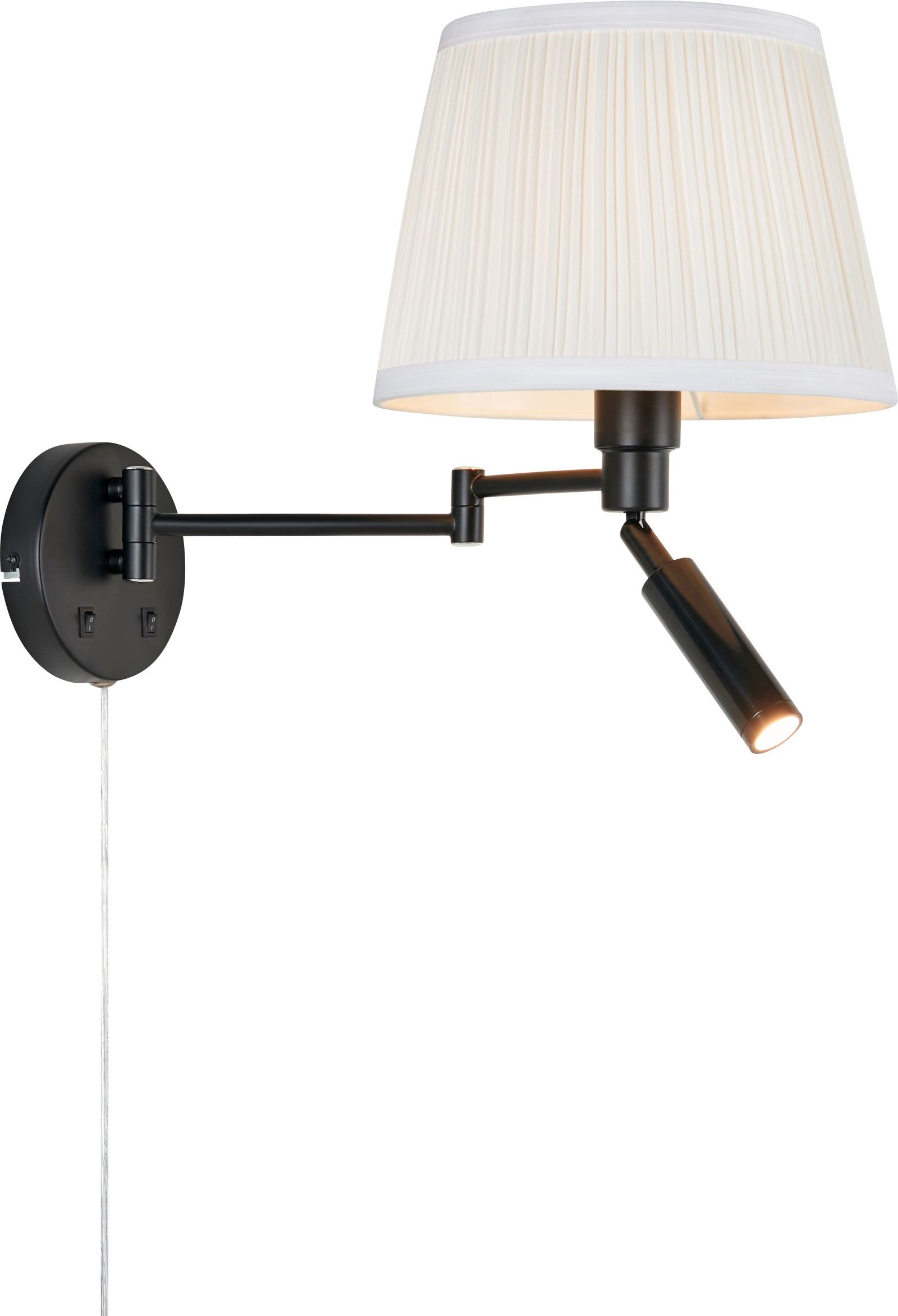 Darmowa Dostawa - Kinkiet 1x60 W czarny Markslöjd Pivot 109016
