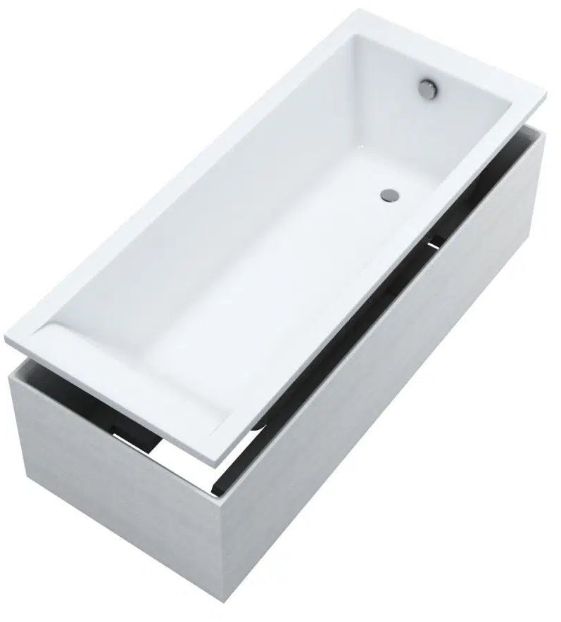 Darmowa Dostawa - Wanna prostokątna 140x70 cm biała Schedline Maio 3WSTMS2P14070