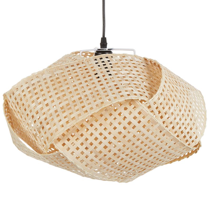 Lampa wisząca Halil Bambus Beżowy 1 szt.