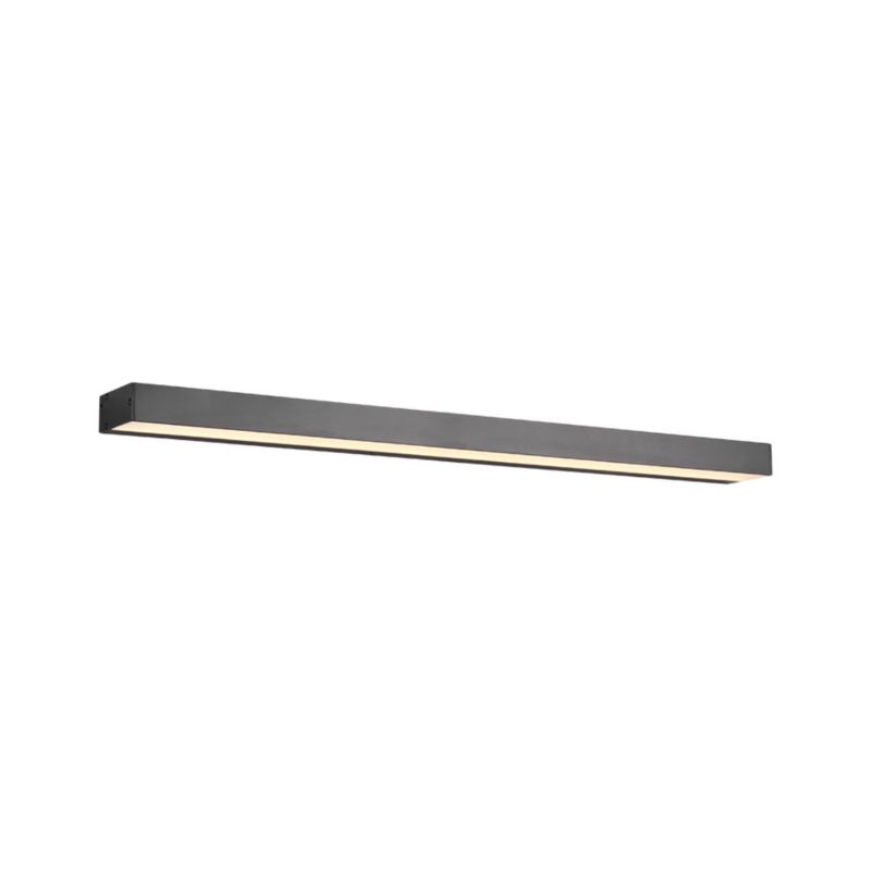 Kinkiet ścienny Trio Rocco czarno-biały do łazienki LED 13W 3000K 1400lm IP44 wym: 3,6 x 90 x 90 cm - 1 szt.