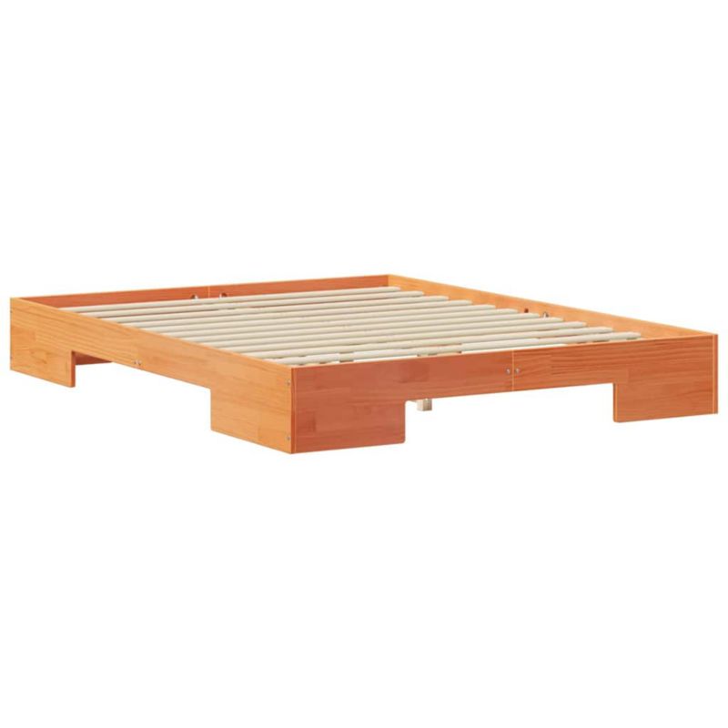 Rama łóżka WaszeMeble 160x200 cm Brązowy sosna WM-873024 1 szt.