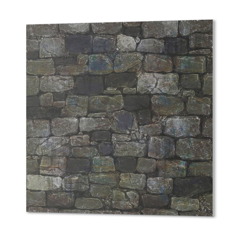 Paczka Kafelków Winylowych PCV ArtPrintCave 50x50 cm Tekstura kamiennej ściany 4 szt.