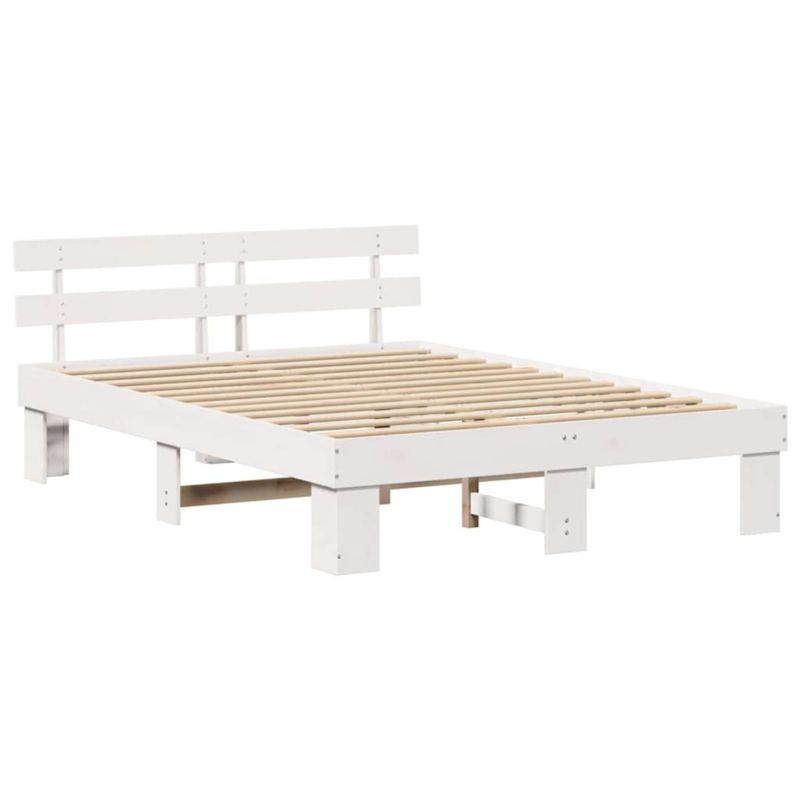 Rama łóżka WaszeMeble 160x200 cm Biały sosna WM-872435 1 szt.