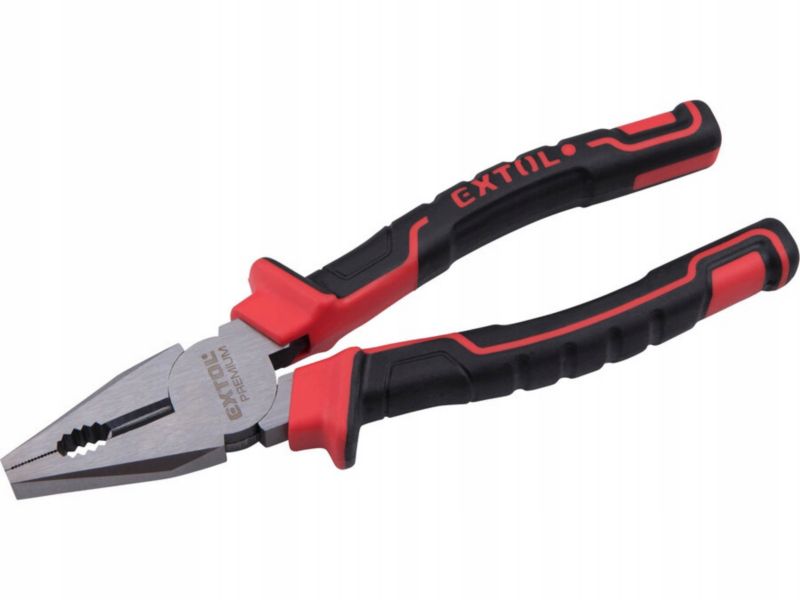 Kombinerki uniwersalne 180 mm CrV Extol Premium hartowane szczęki 1szt