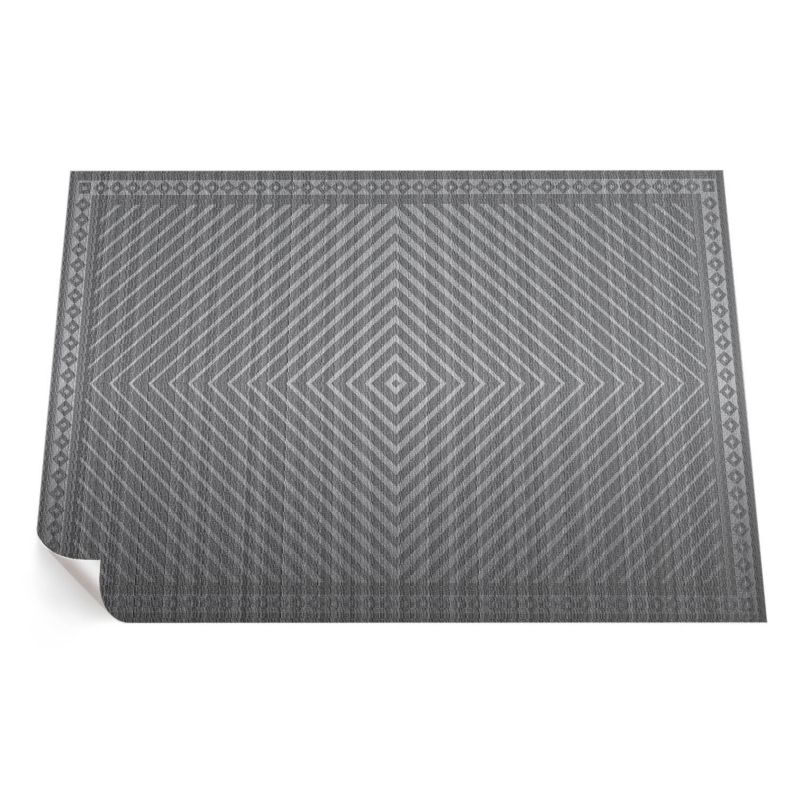 Winylowy Chodnik Zewnętrzny ArtPrintCave 150x225 cm Geometryczne romby designerskie linie 1 szt.