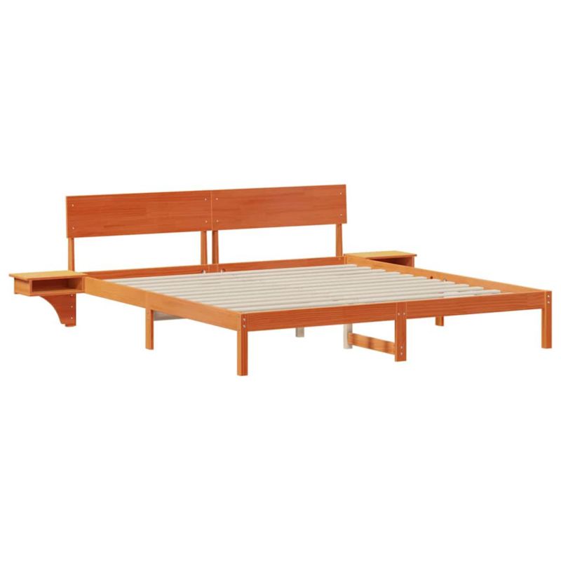 Rama łóżka WaszeMeble 180x200 cm Woskowy brąz sosna WM-873438 1 szt.