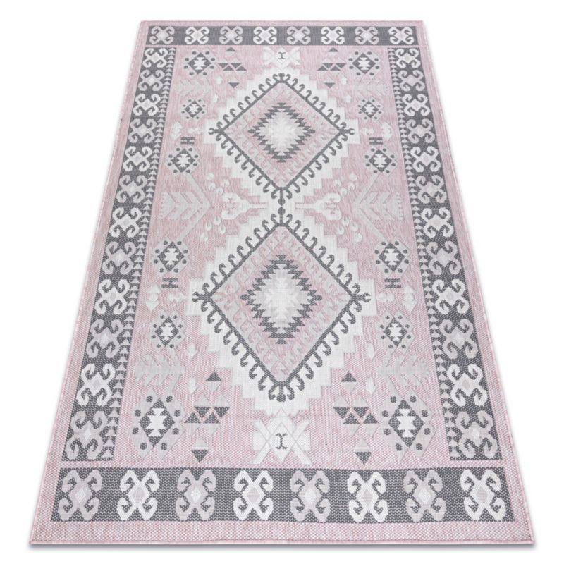 Dywan zewnętrzny Sion RugsX 160x220 cm róż D787 1 szt.