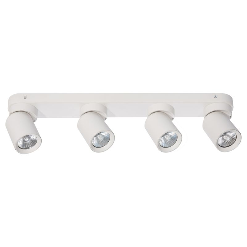Lampa sufitowa 4x GU10 LED MasterLED Timo 60cm ruchoma biała mat IP20 kinkiet oprawa 1 szt.