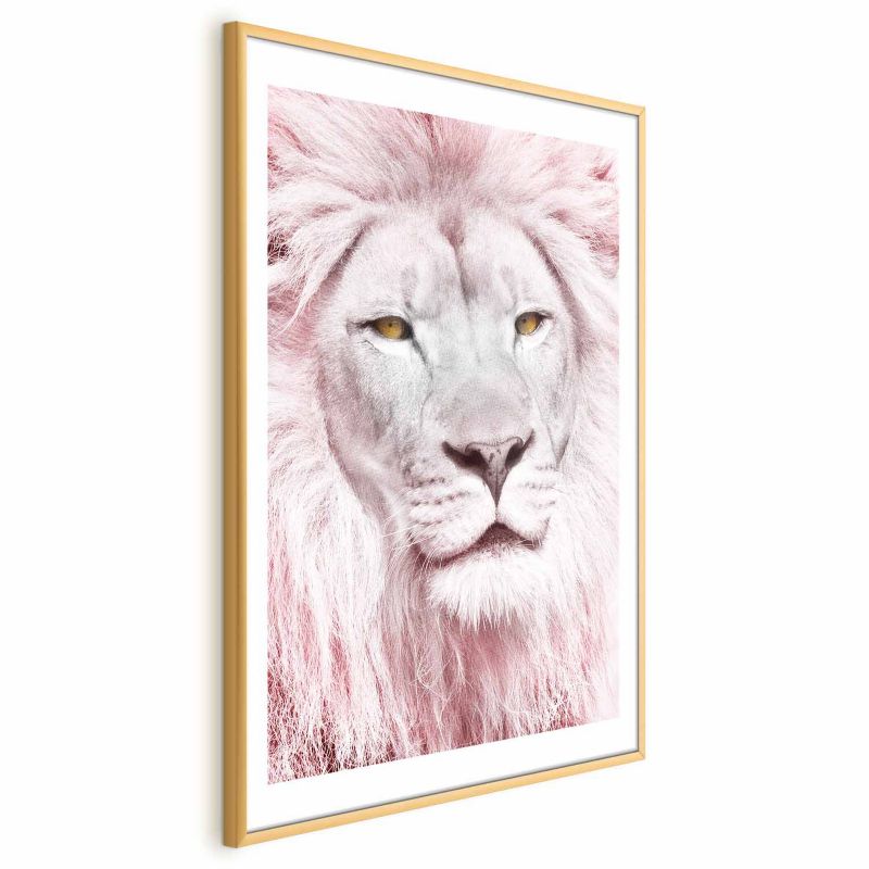 Plakat Artgeist Piękno w sile 21x30 cm z ramą złotą 1 szt